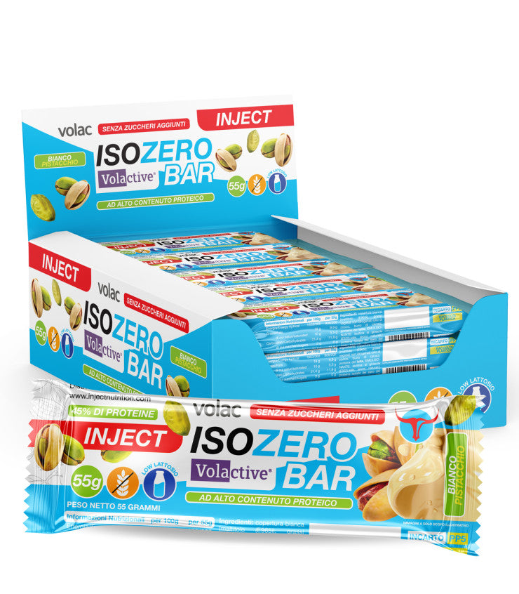 ISOZERO BAR Volac® Volactive® Senza Zuccheri (55g) INJECT NUTRITION