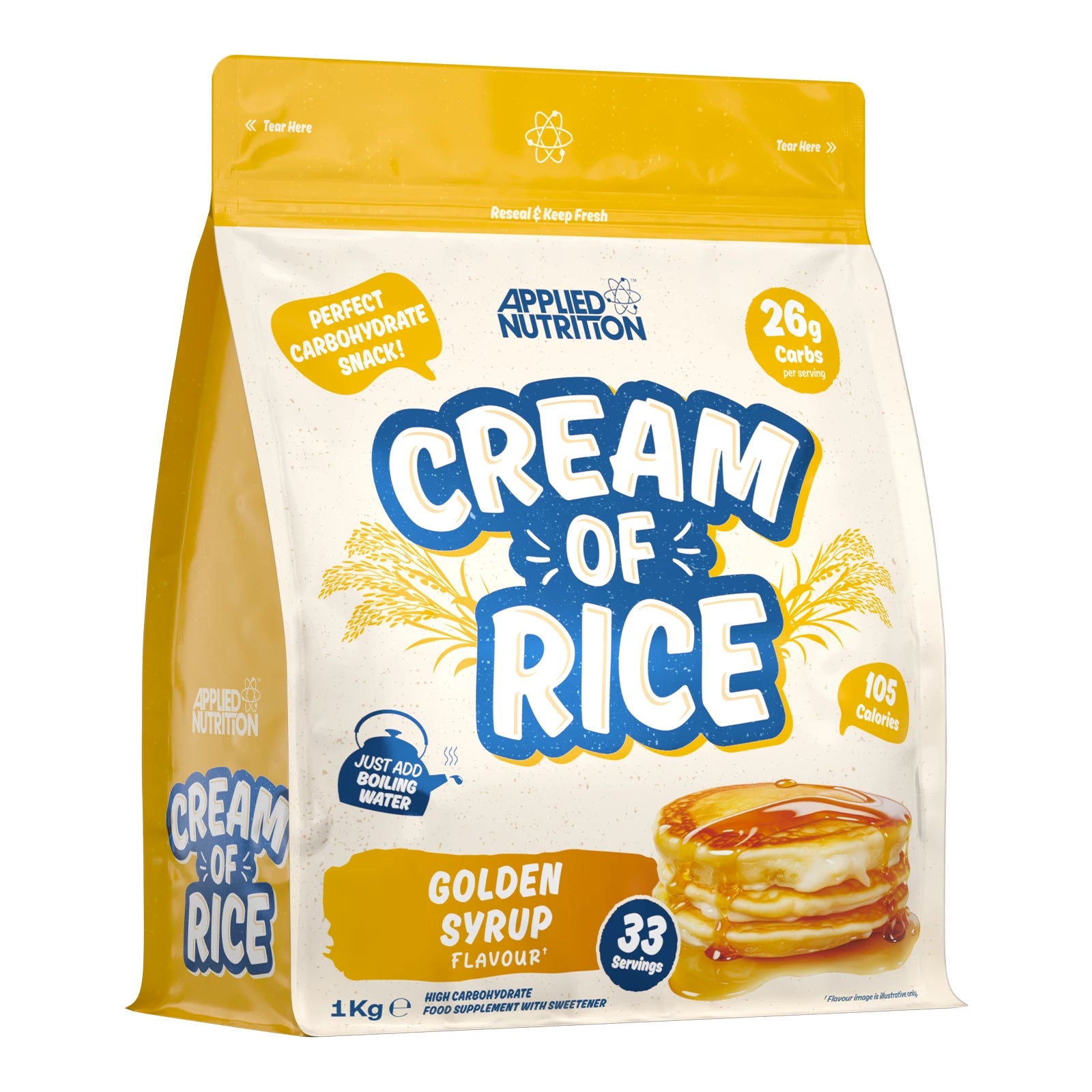 Crema di riso 1 kg - applied nutrition