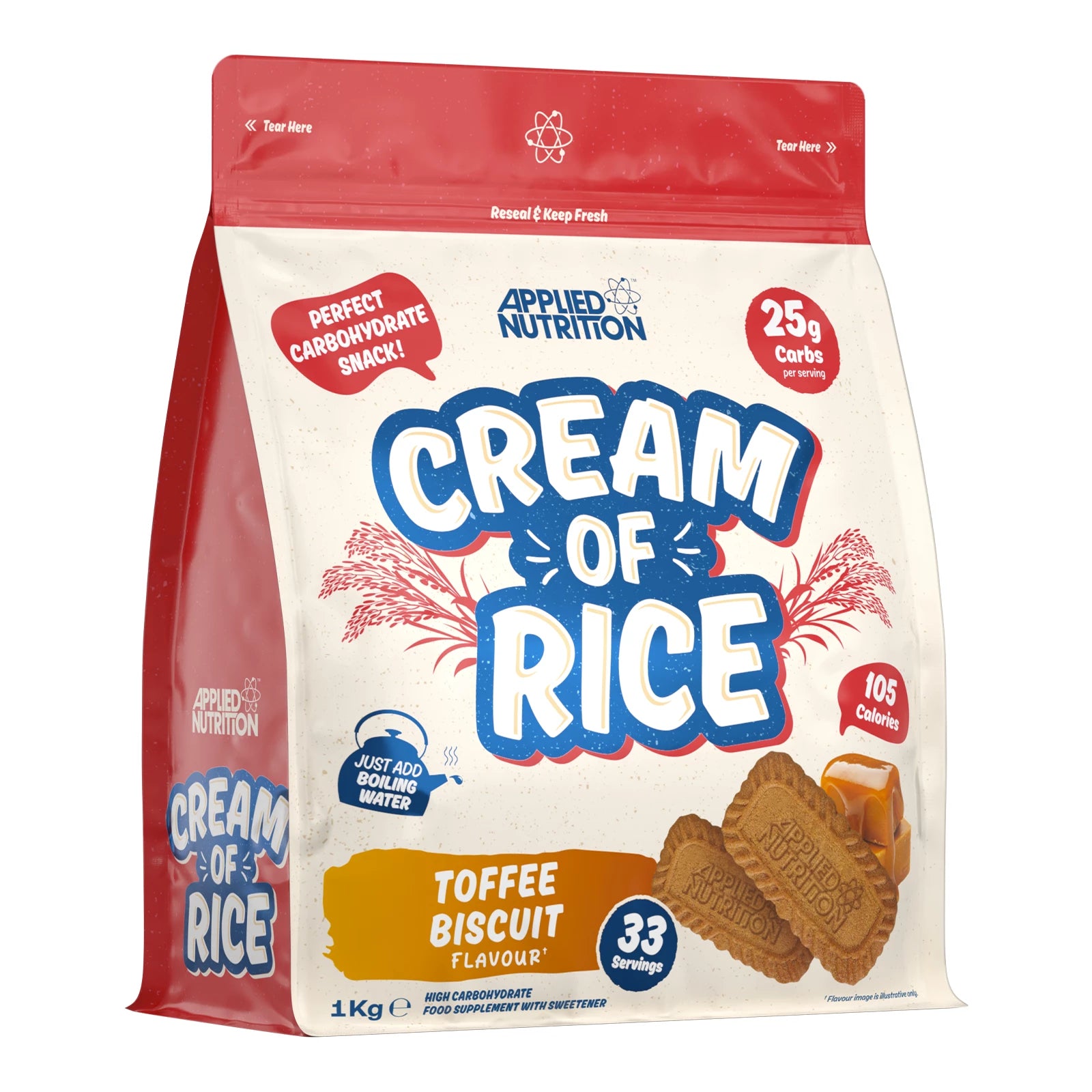 Crema di riso 1 kg - applied nutrition