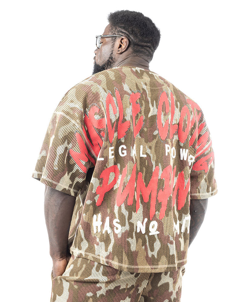 Rag Top Muscle Clothing Edizione Limitata Camo Boston