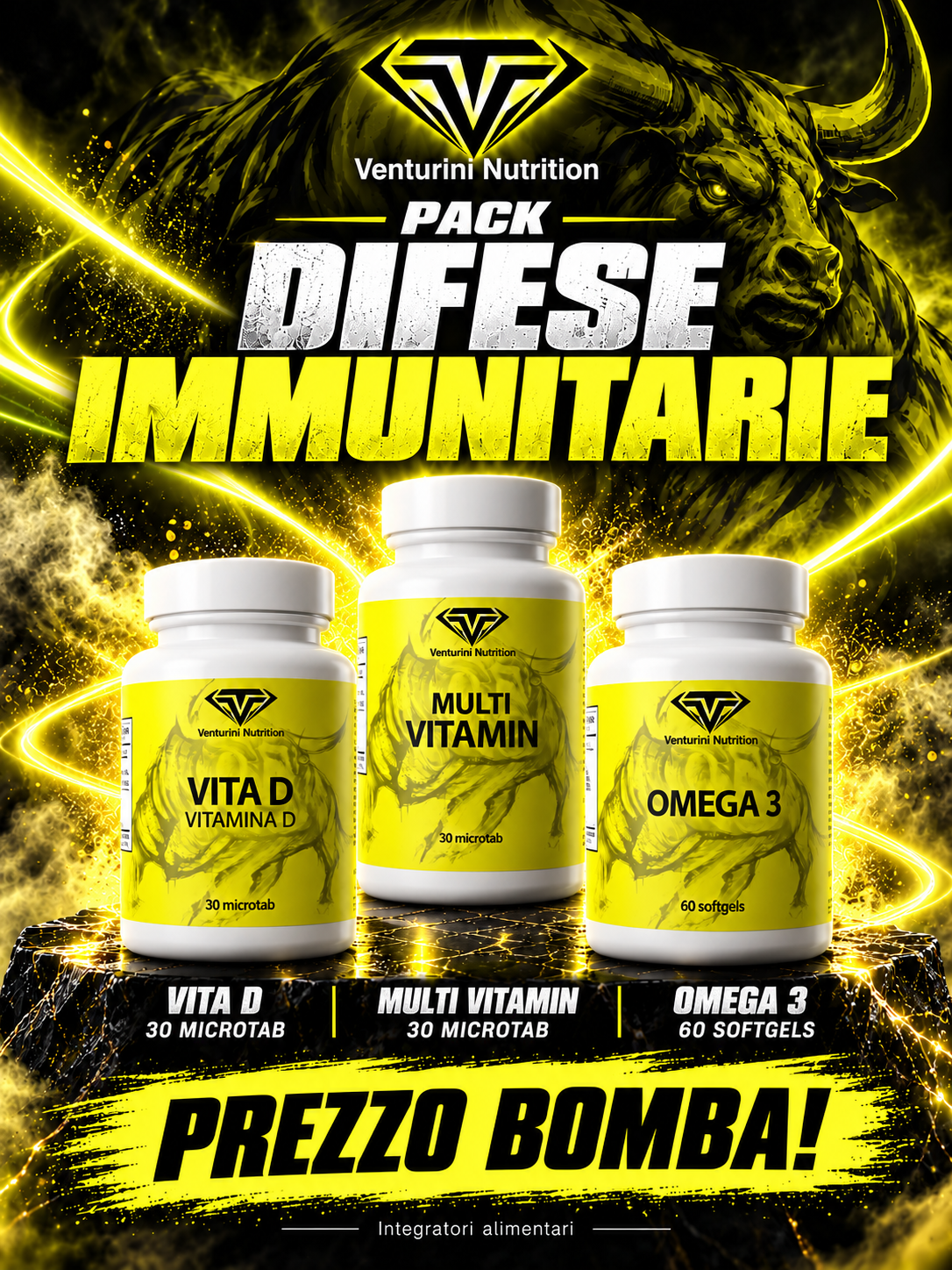 Pack Difese immunitarie venturini nutrition