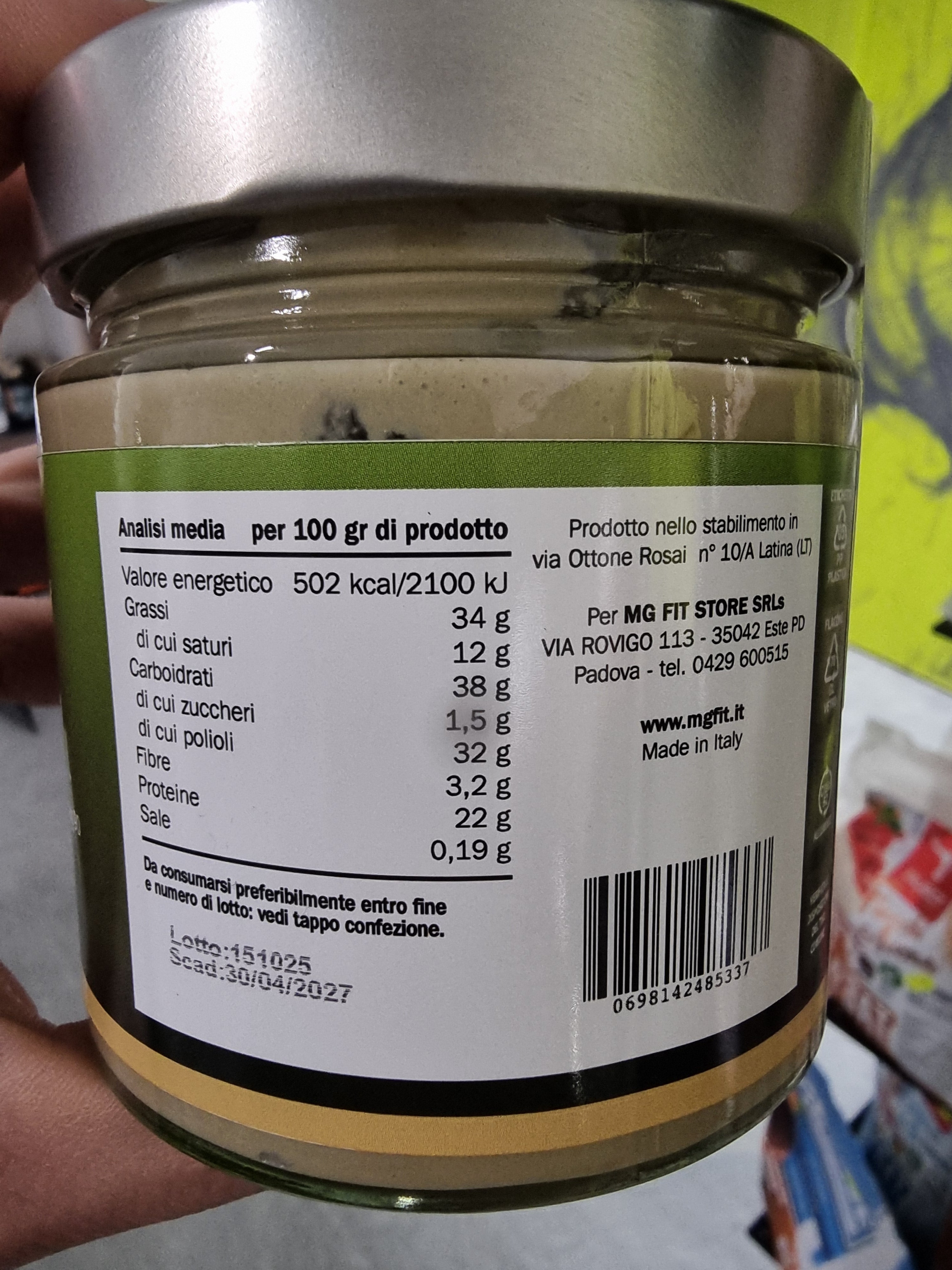 Crema proteica spalmabile Bioextreme