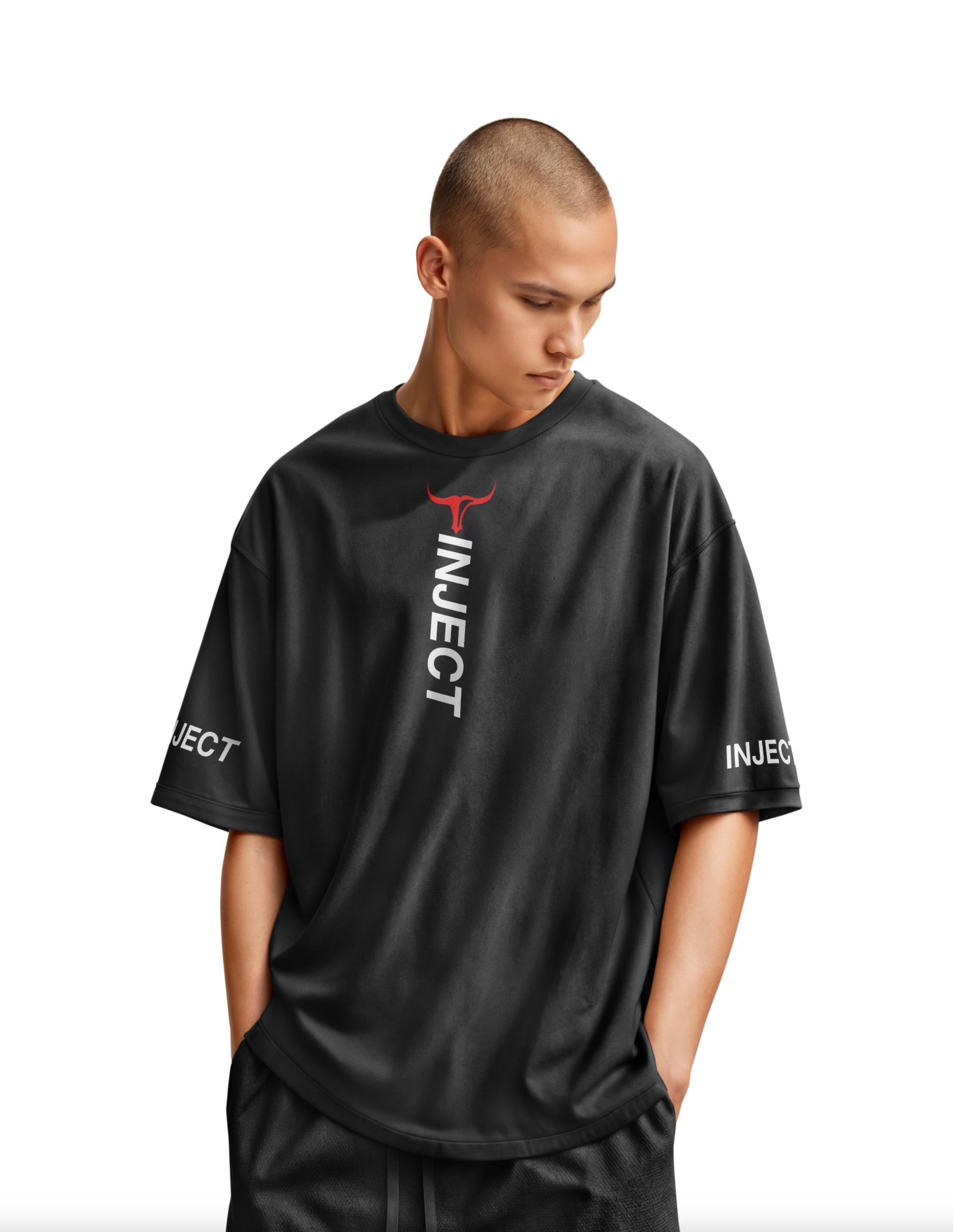 INJECT Drop Oversize T-Shirt Man INJECT NUTRITION