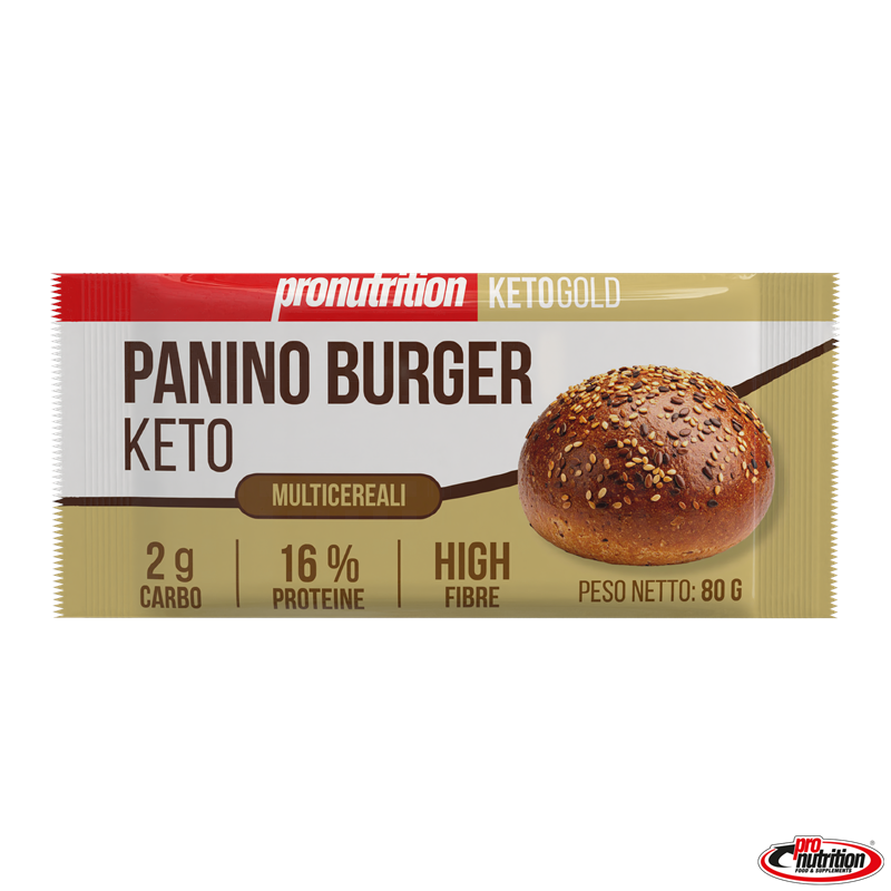 PANINO BURGER KETO MULTICEREALI 80G