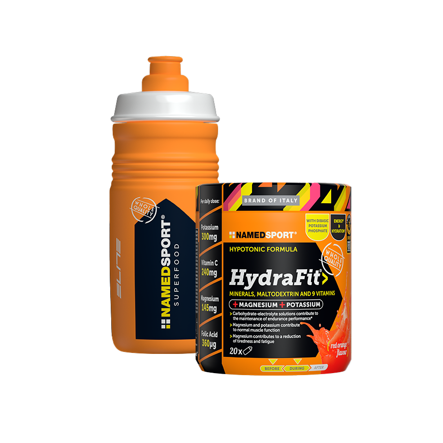 HYDRAFIT> 400gr + Sportbottle HYDRA2PRO