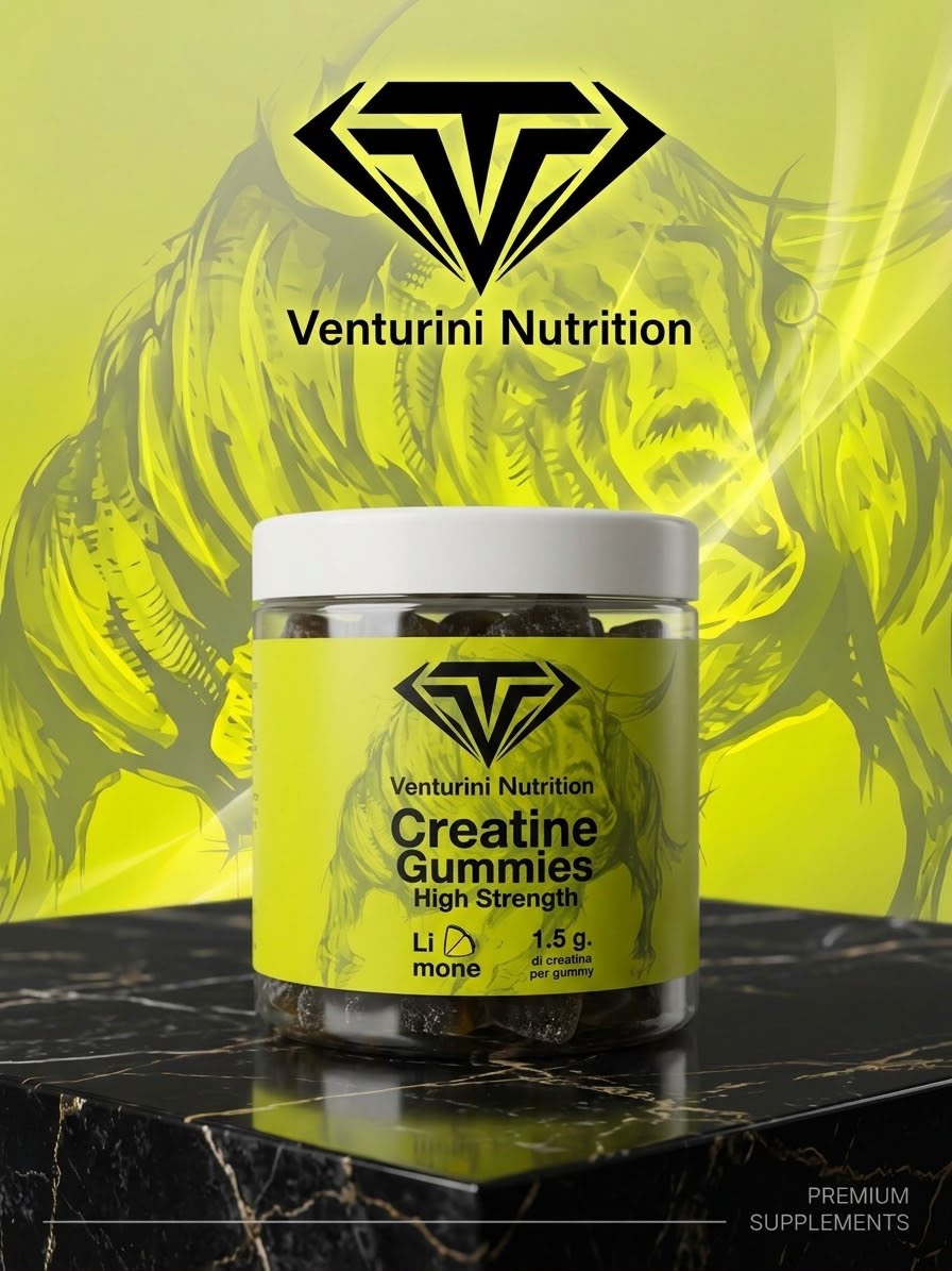 CREATINA GUMMIES Limone VENTURINI NUTRITION