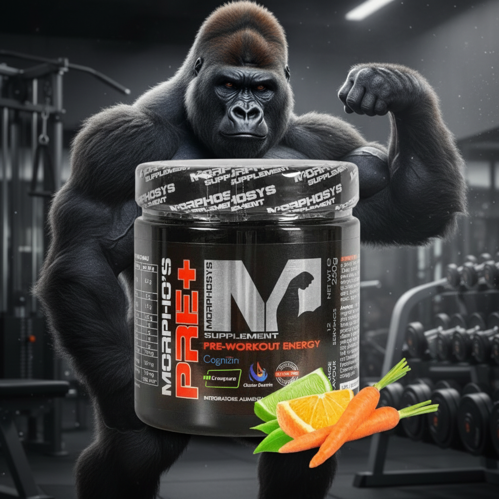 MORPHO'S PRE+ pre workout formula ACE 250gr