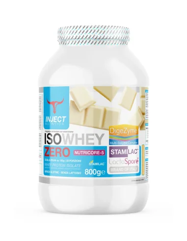 Iso Whey ZERO Stamilac™ Nutricore-5™ (800g) INJECT NUTRITION
