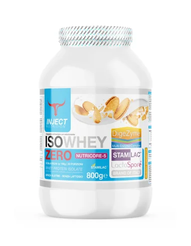 Iso Whey ZERO Stamilac™ Nutricore-5™ (800g) INJECT NUTRITION