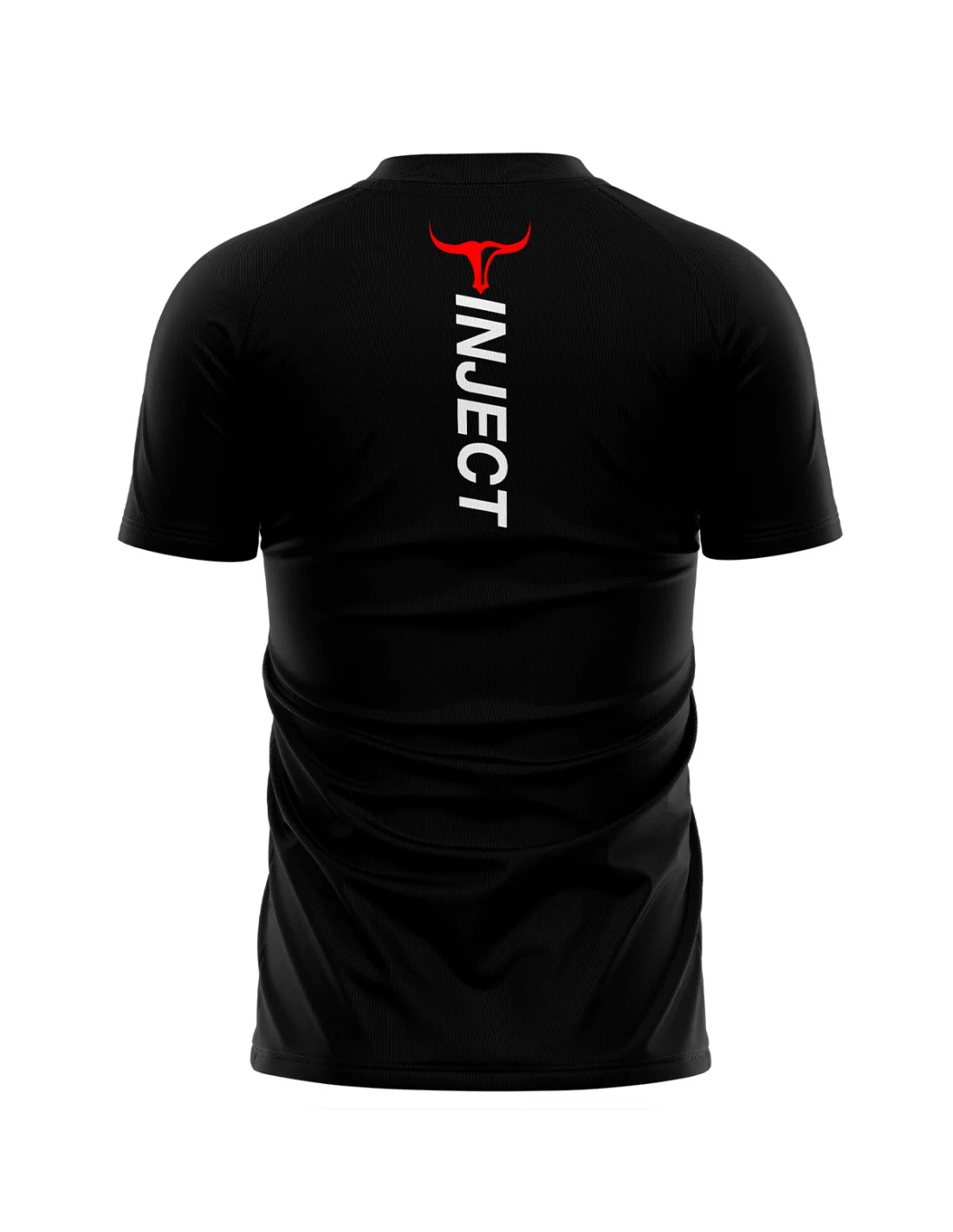 Raglan Performance Black T-Shirt INJECT NUTRITION