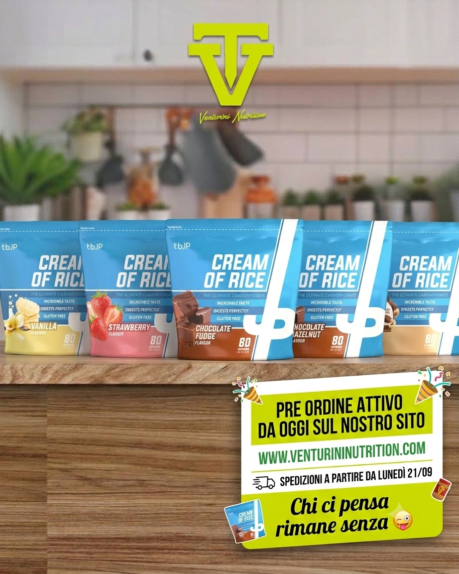 Trained by JP – Cream of Rice – monoporzione 50gr