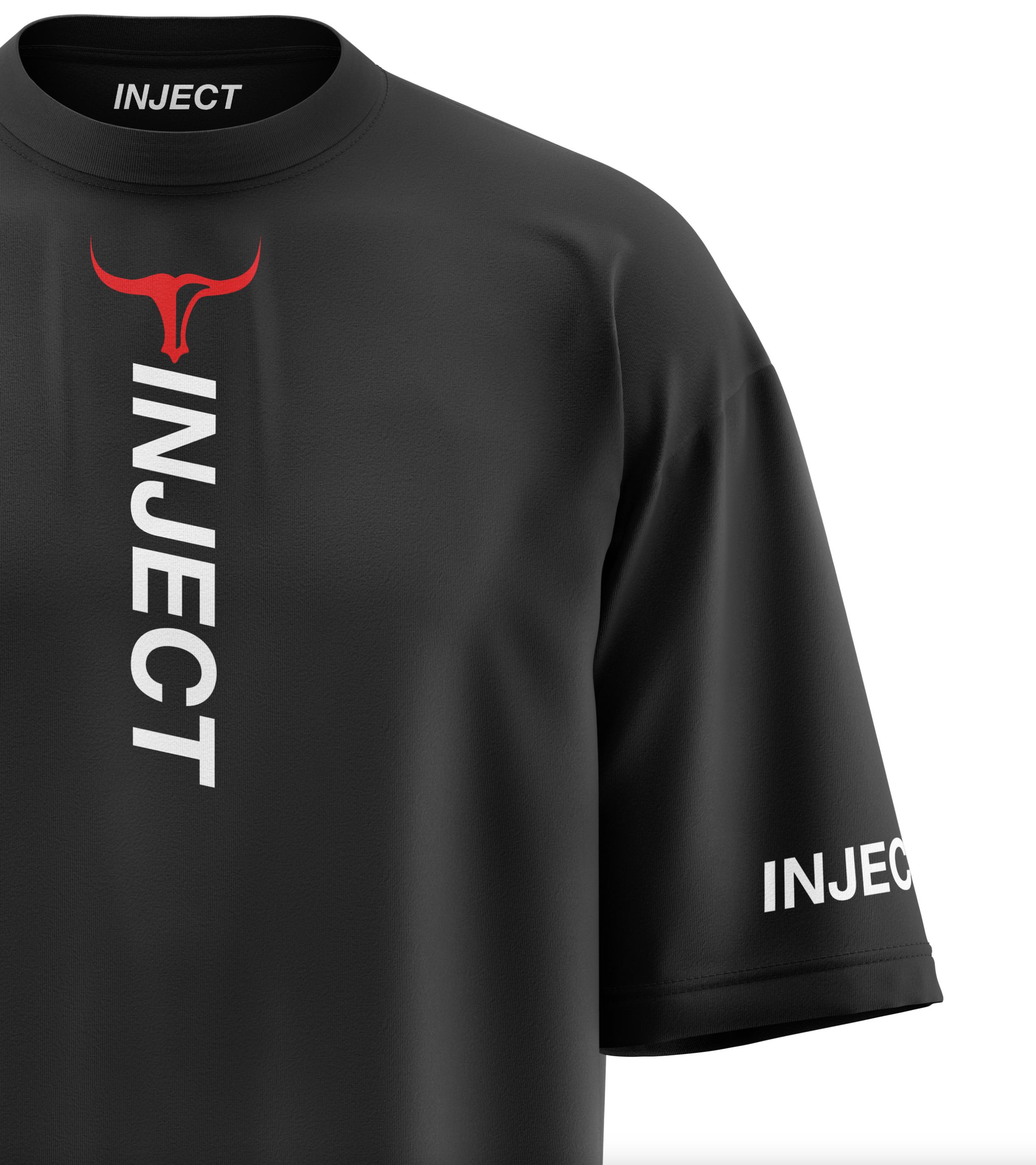 INJECT Drop Oversize T-Shirt Man INJECT NUTRITION