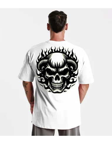 Hellskull Tee – Gotic Series Oversize T-shirt unisex INJECT NUTRITION