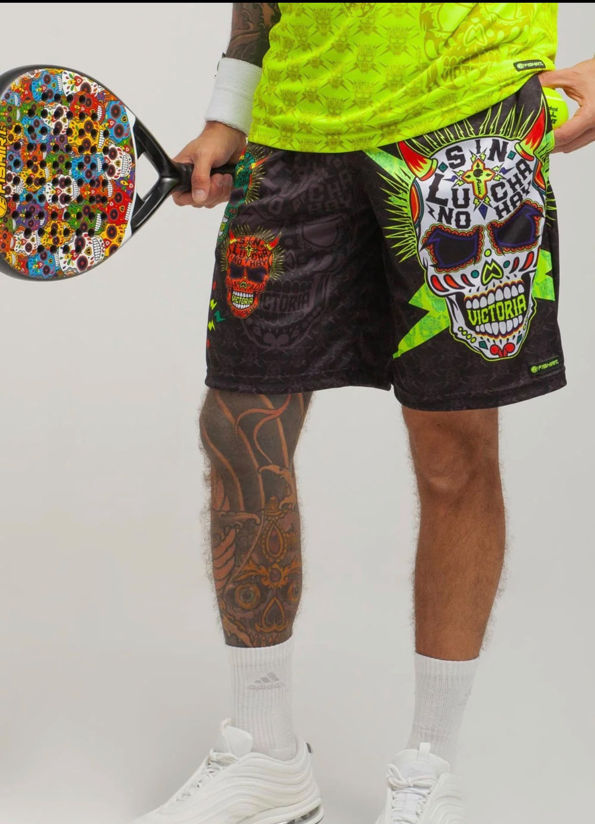 PANTALONCINO PADEL EL GRINTA - NERO