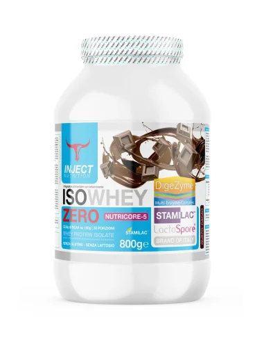 Iso Whey ZERO Stamilac™ Nutricore-5™ (800g) INJECT NUTRITION