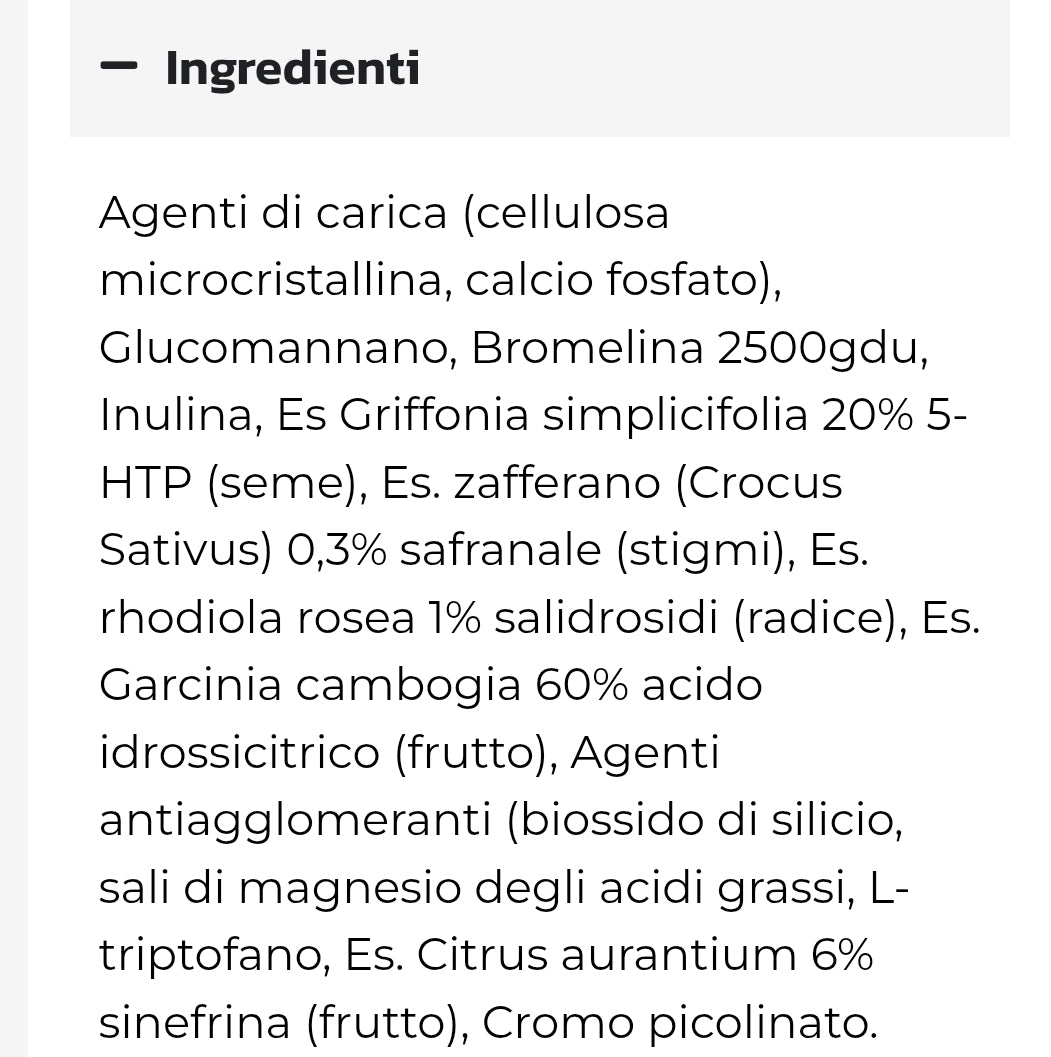 MORPHO'S HUNGER STOP integratore alimentare blocca fame 80cpr
