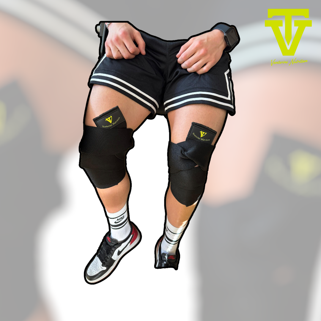 Knee Wrap Unisex Fasce per ginocchio VENTURINI NUTRITION