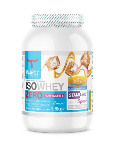 Iso Whey ZERO Stamilac™ Nutricore-5™ (1,8kg) INJECT NUTRITION