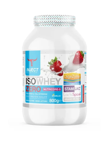 Iso Whey ZERO Stamilac™ Nutricore-5™ (800g) INJECT NUTRITION