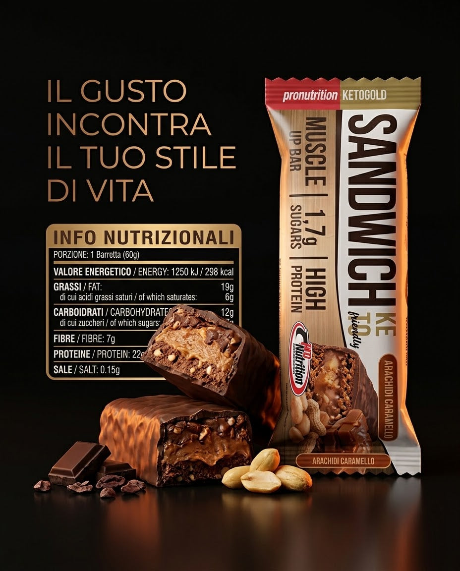 SANDWICH PRONUTRITION protein keto