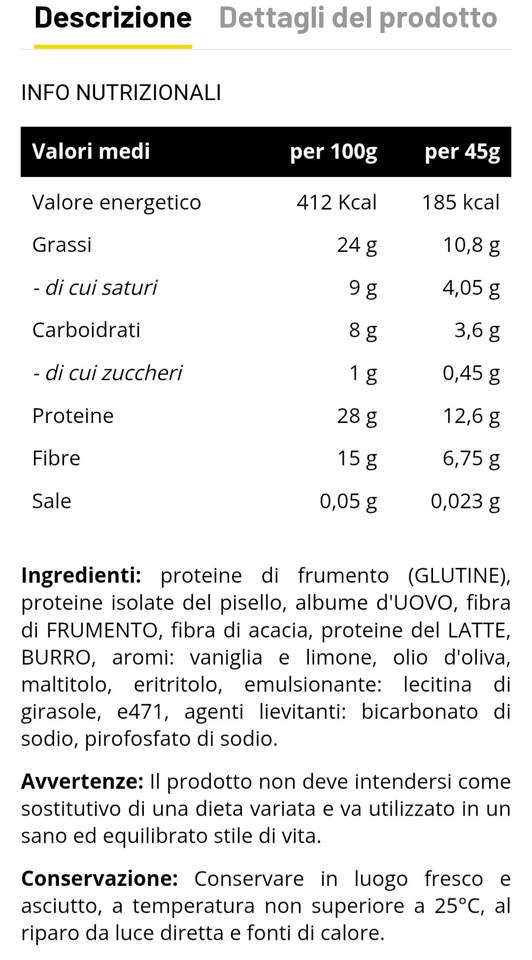 Plumcake +Protein (45g) FEELING OK