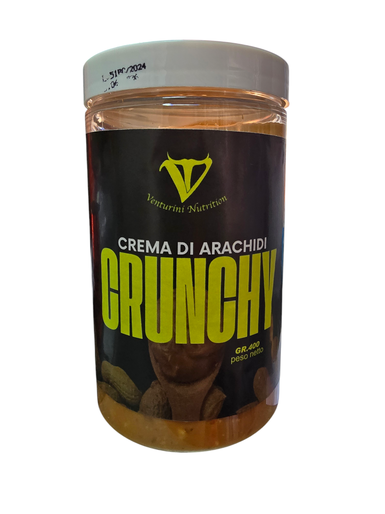 Peanut Butter CRUNCHY e SMOOTH (400gr) VENTURINI NUTRITION