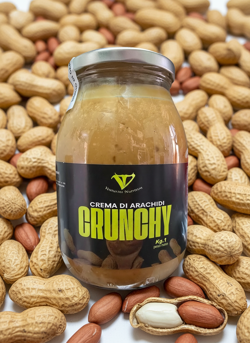 Peanut Butter CRUNCHY E SMOOTH(1g) VENTURINI NUTRITION