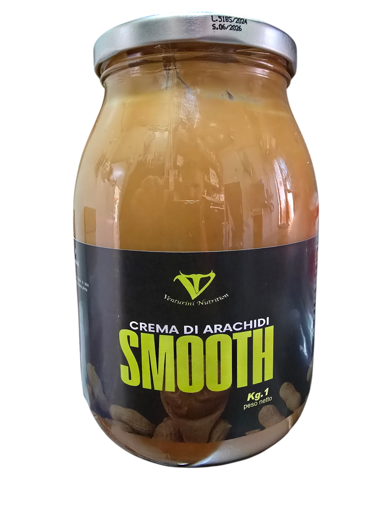 Peanut Butter CRUNCHY E SMOOTH(1g) VENTURINI NUTRITION