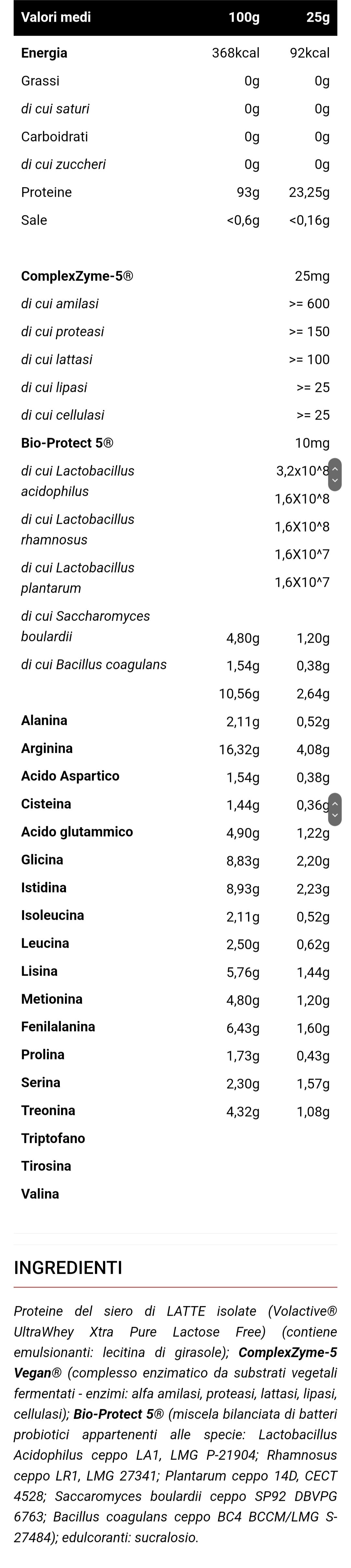 Iso Whey ZERO Volac® (2kg) INJECT NUTRITION