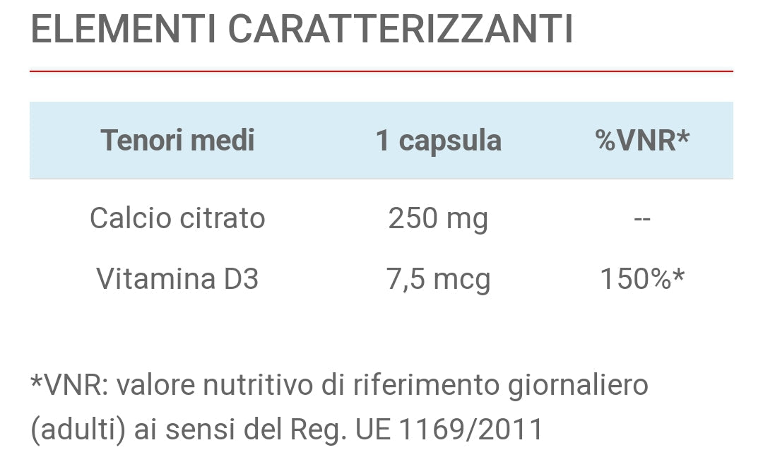 CALCIO + D3 (60CPS)