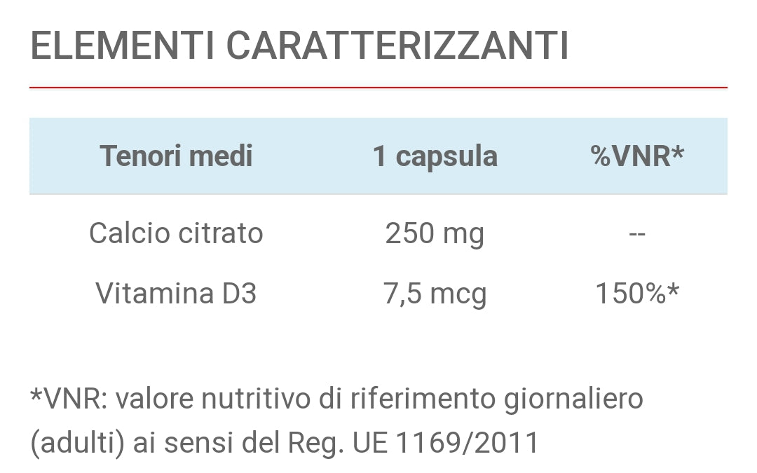 CALCIO + D3 (60CPS)