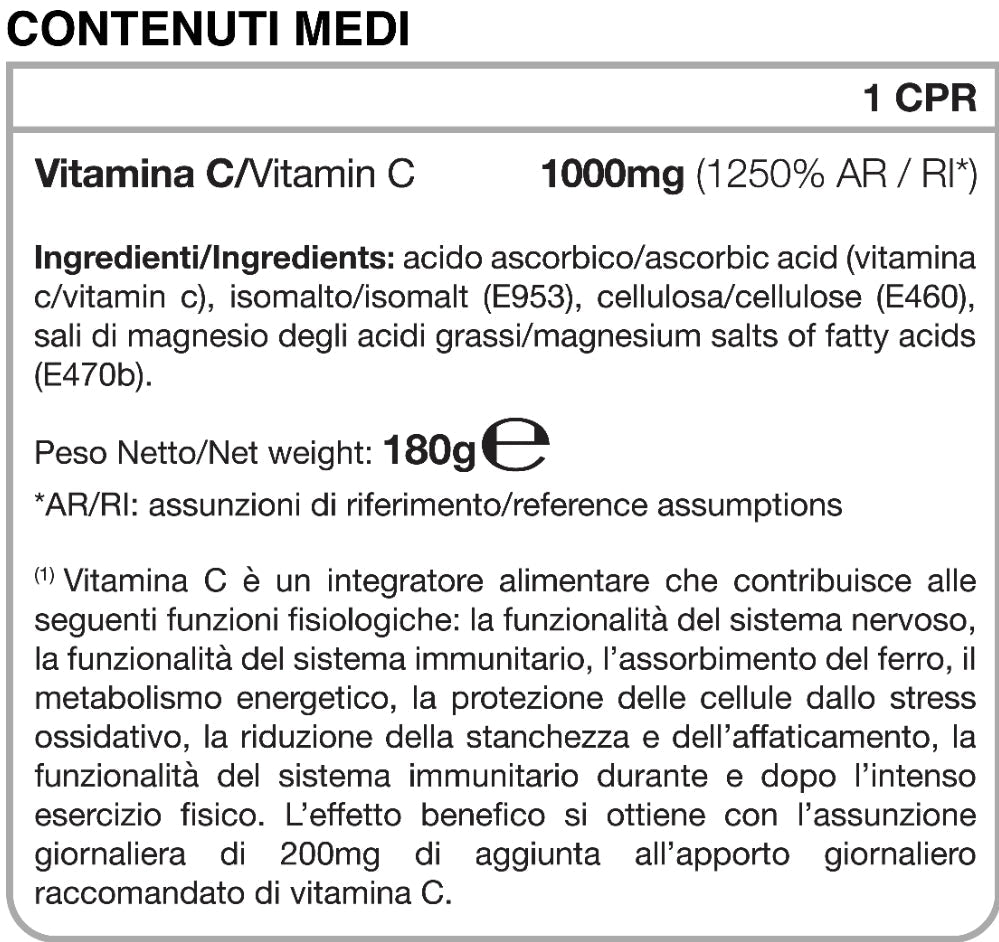 VITAMINA C (120CPR)