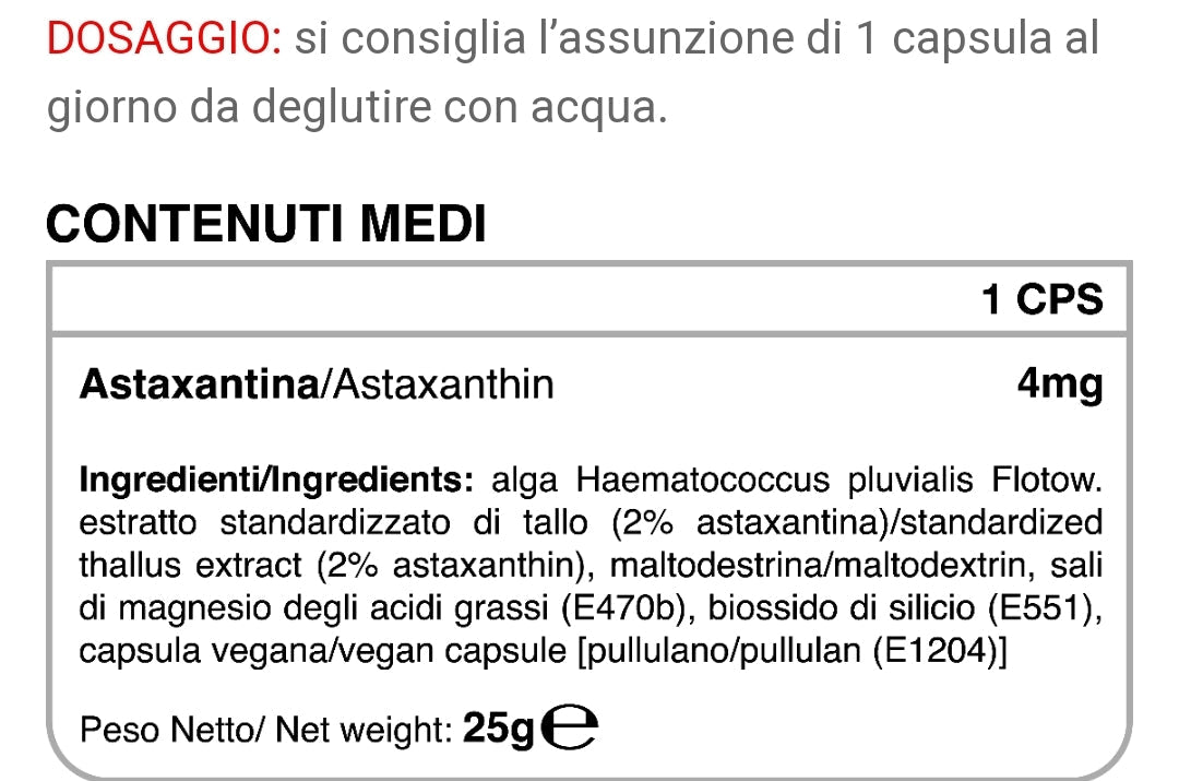 ASTAXANTINA (60CPS)