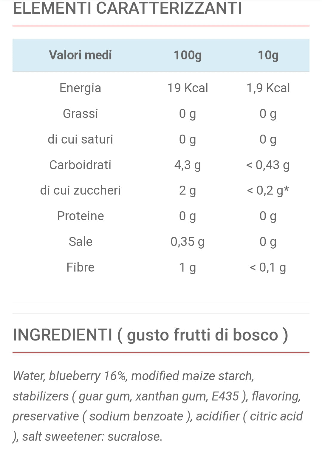 SCIROPPO 0% KCAL (310ML)