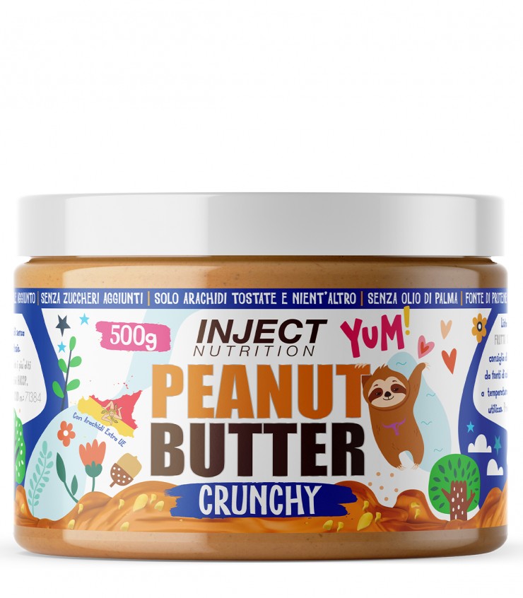 CRUNCHY PEANUT BUTTER (500G)