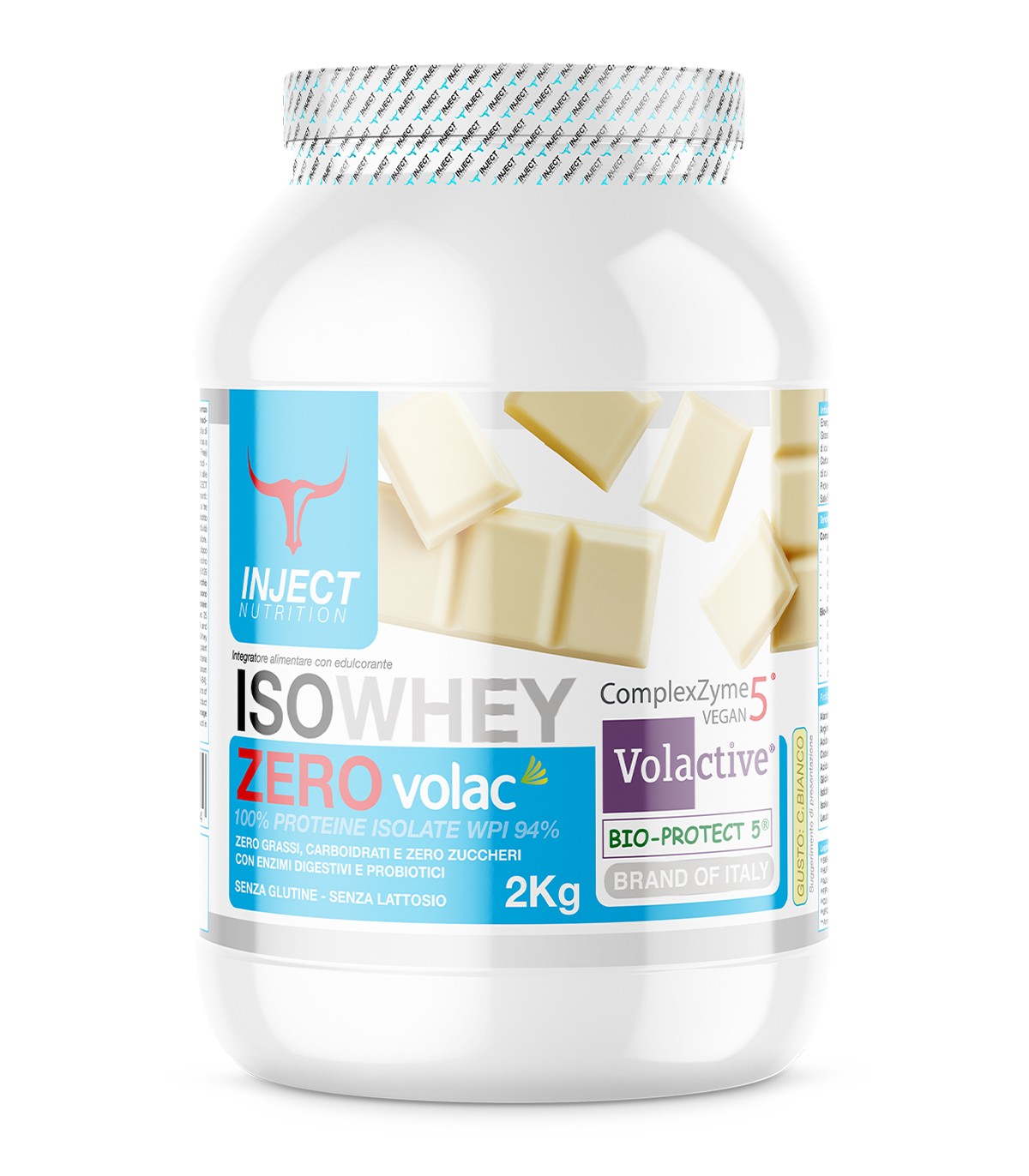 Iso Whey ZERO Volac® (2kg) INJECT NUTRITION