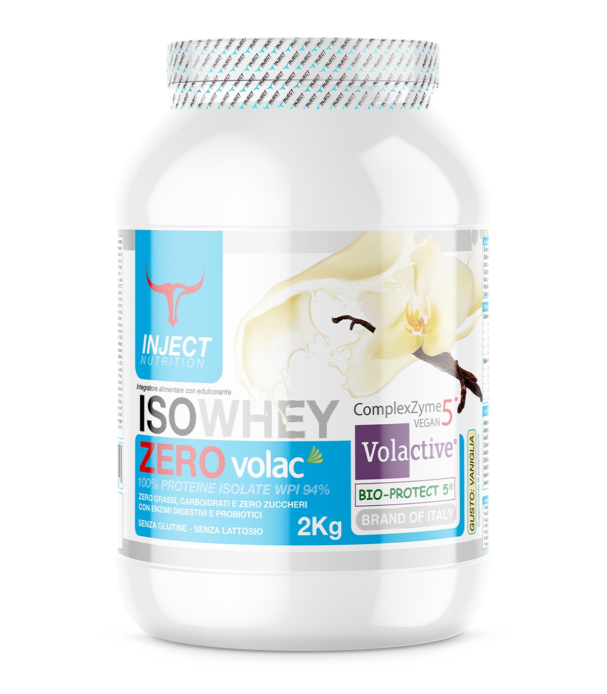 Iso Whey ZERO Volac® (2kg) INJECT NUTRITION