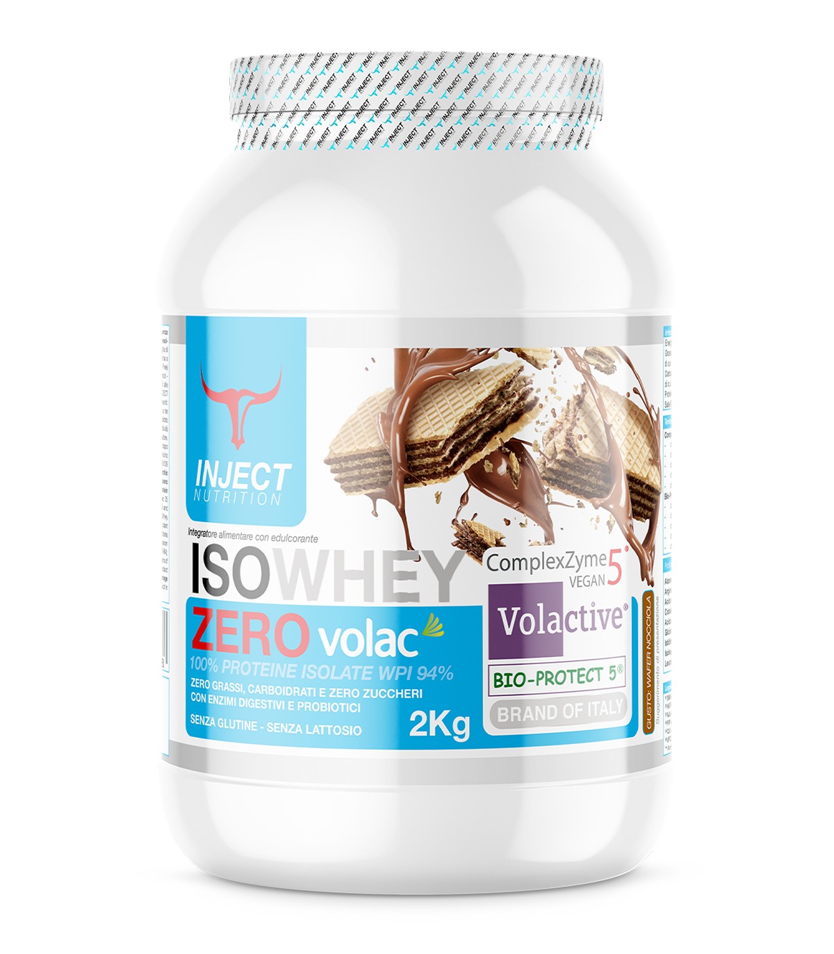 Iso Whey ZERO Volac® (2kg) INJECT NUTRITION