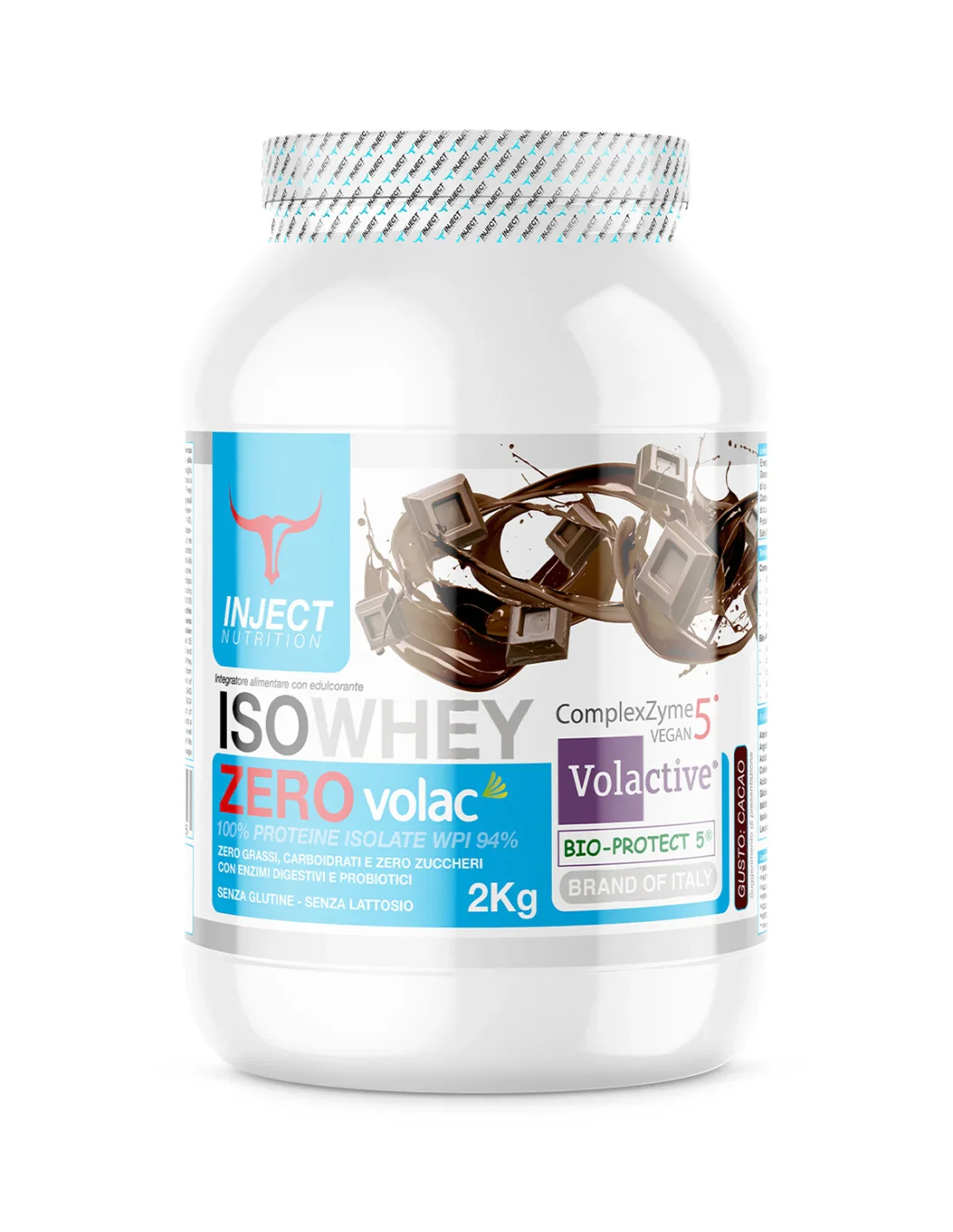 Iso Whey ZERO Volac® (2kg) INJECT NUTRITION