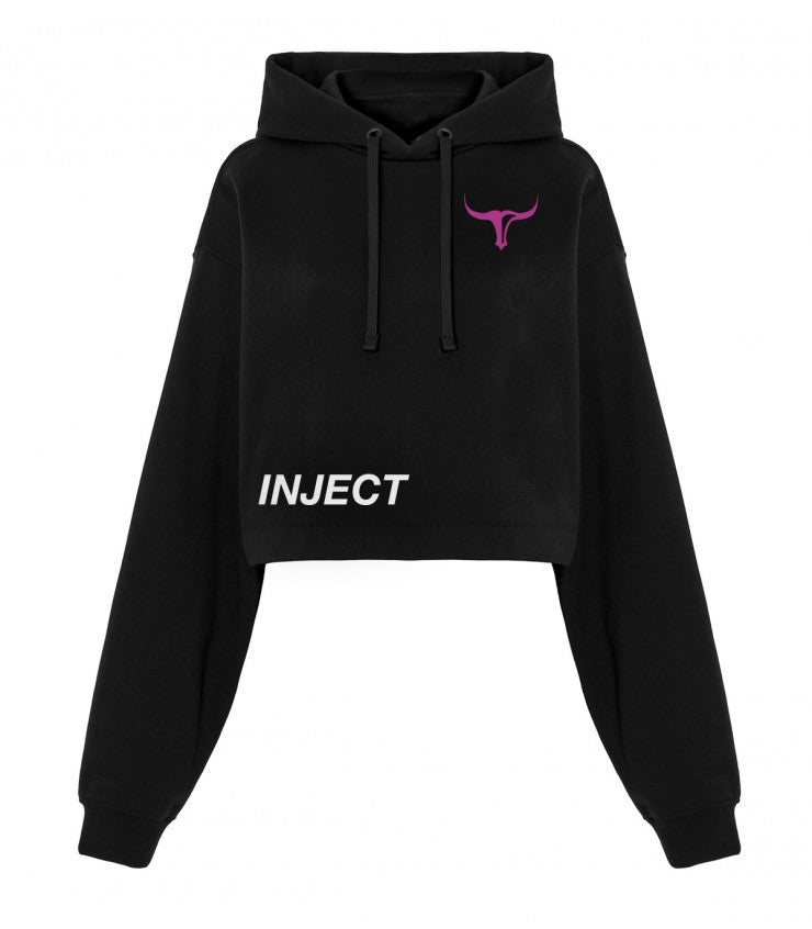 Ladies Hoodie Cropped