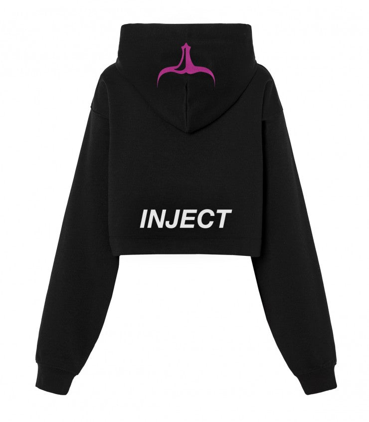 Ladies Hoodie Cropped