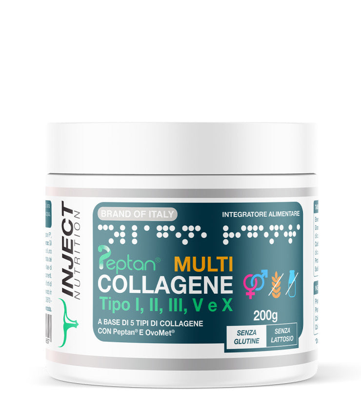 Multi Collagene Tipo I,II,III,V e X (200g)