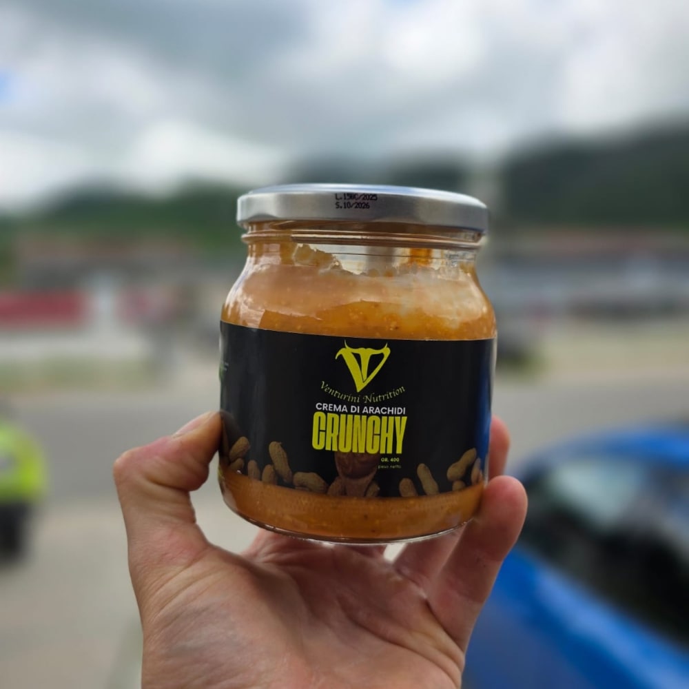 Peanut Butter CRUNCHY e SMOOTH (400gr) VENTURINI NUTRITION