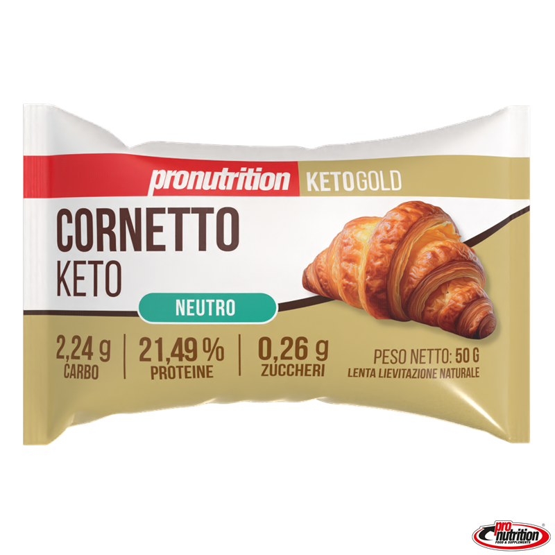 Cornetto proteico chetogenico
Cornetto salato