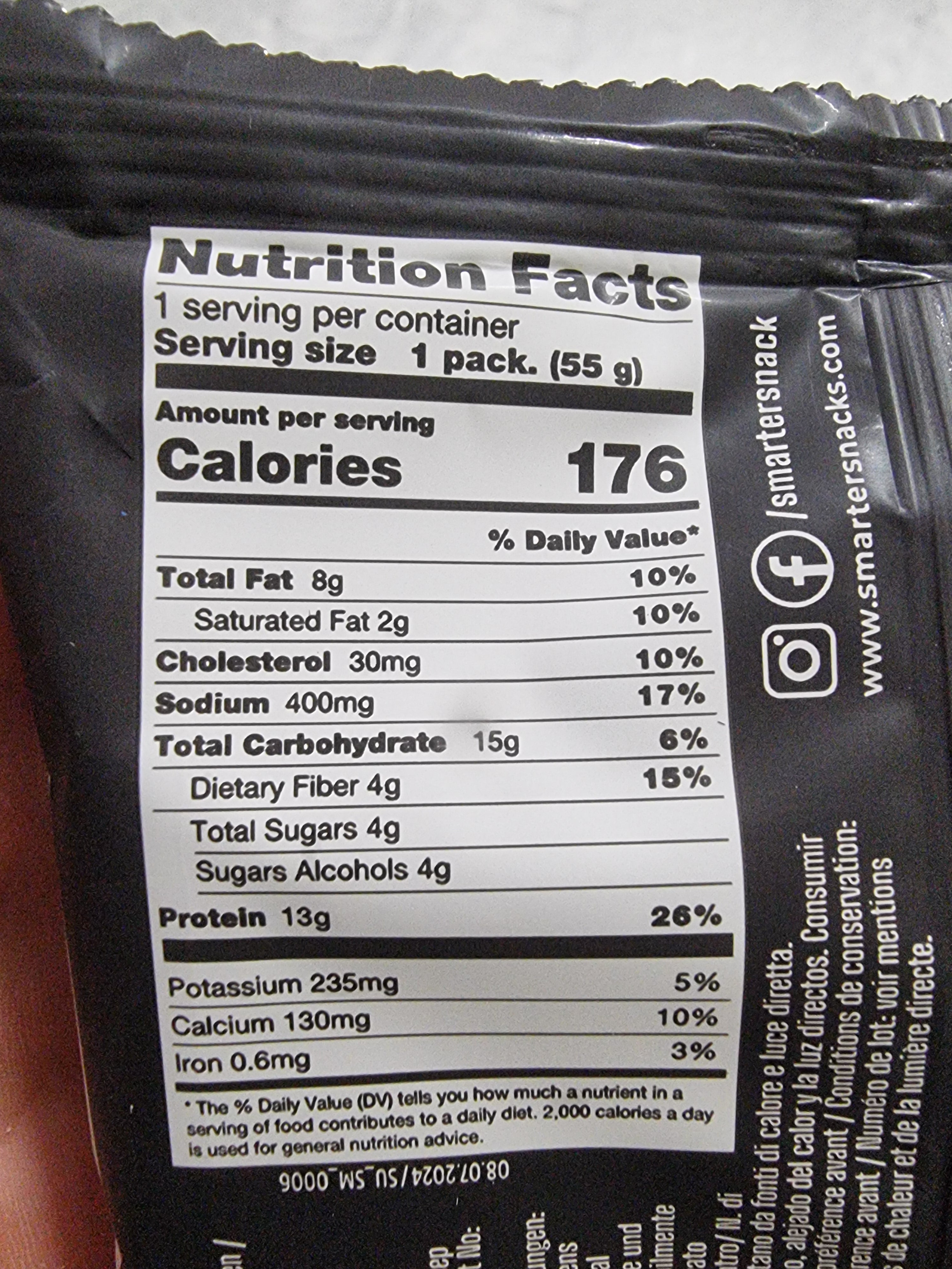 Pancake proteico SMARTER da 55g