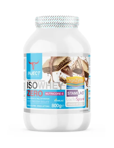 Iso Whey ZERO Stamilac™ Nutricore-5™ (800g) INJECT NUTRITION