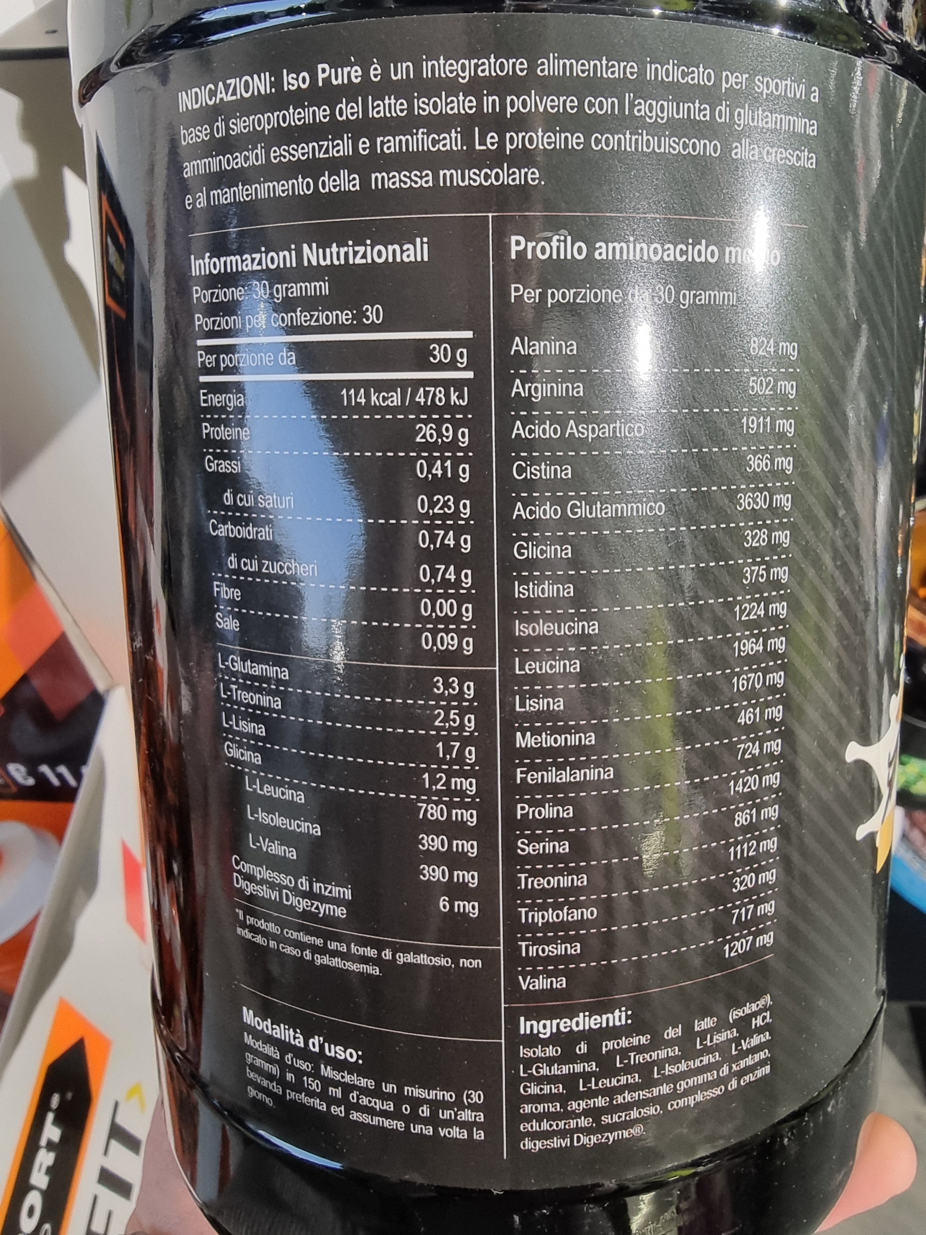 Bio Extreme Iso Pure 900 Grammi