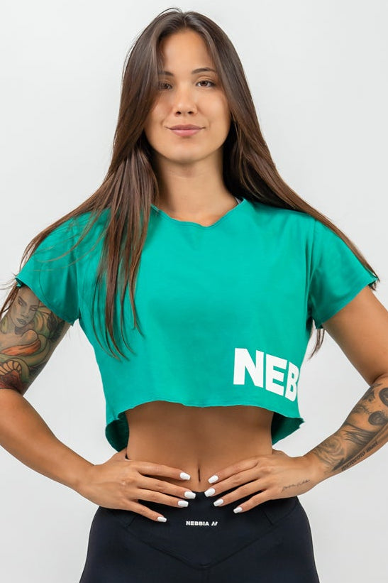 Oversized Crop Top POWERHOUSE