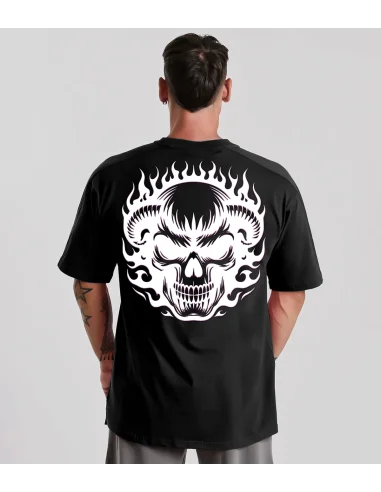 Hellskull Tee – Gotic Series Oversize T-shirt unisex INJECT NUTRITION