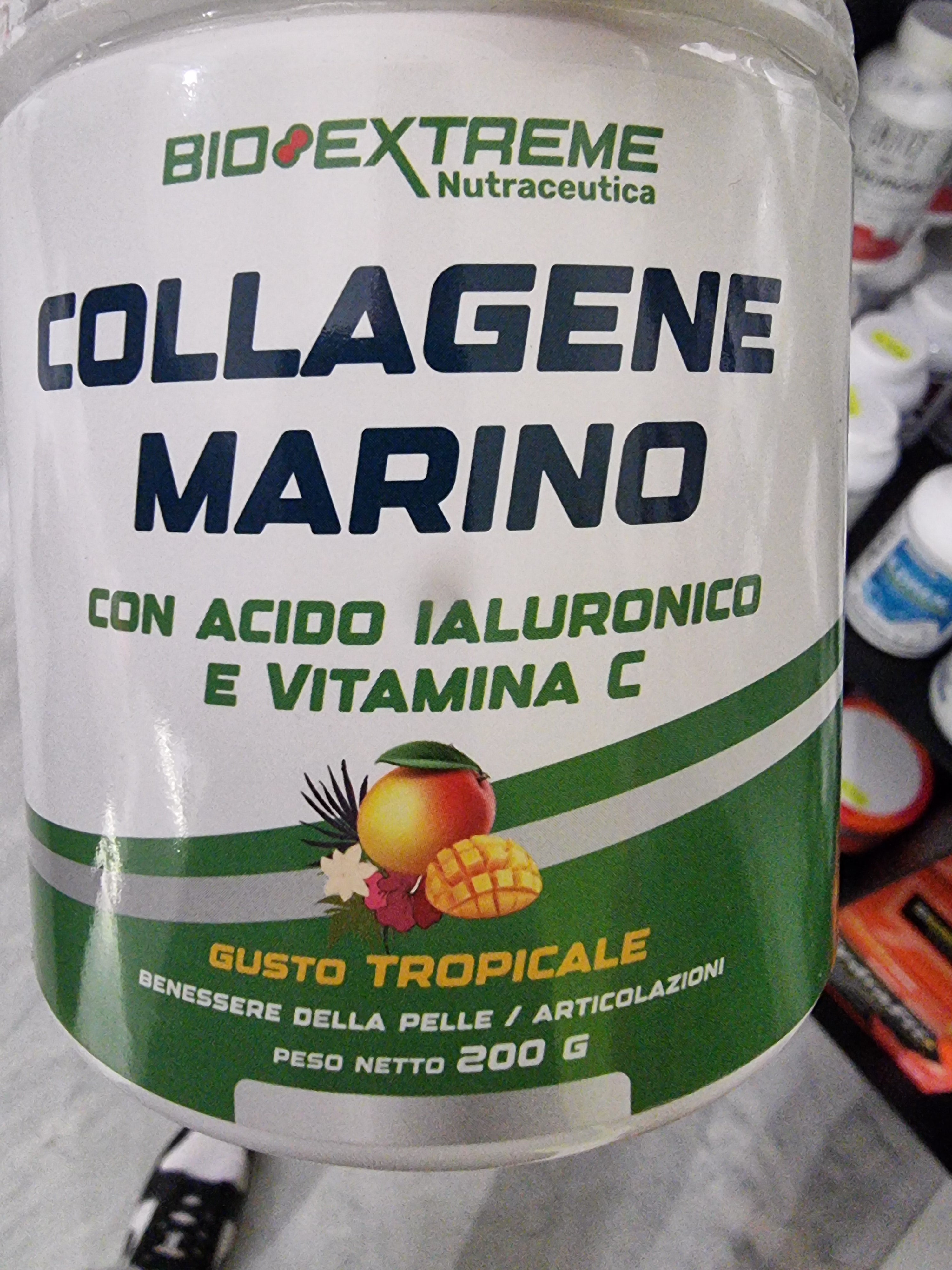 Bio Extreme Collagene Marino 200 Grammi Gusto Tropicale